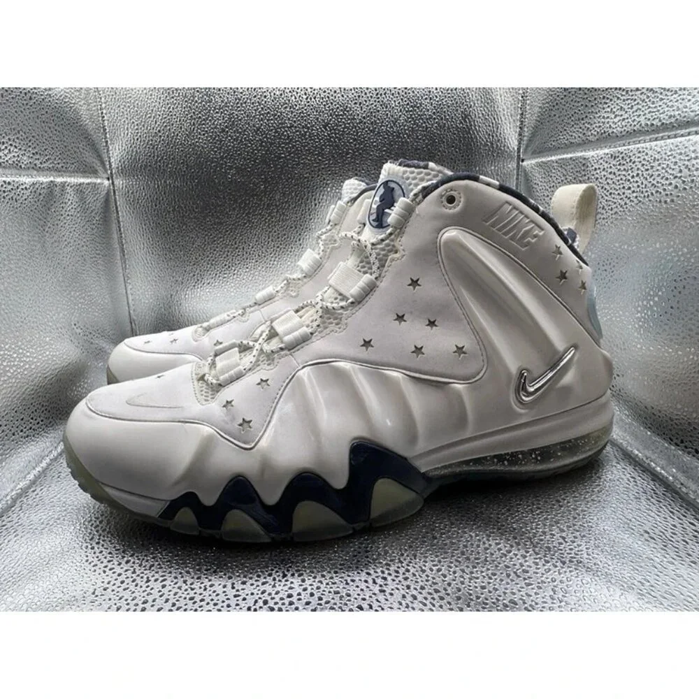 RARE 🚀 Size 13 - Nike Barkley Foam Posite Max Premium‎ USA Olympics 588527-100